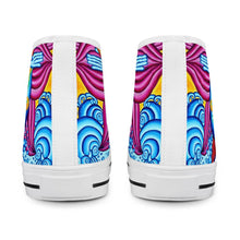 Load image into Gallery viewer, Lakshmi by Alex Aliume - White High Top Canvas Shoes