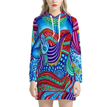 Load image into Gallery viewer, Lakshmi by Alex Aliume - Women's Hoodie Dress