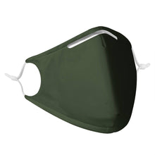 Load image into Gallery viewer, DARK GREEN - MASK WITH (4) PM 2.5 CARBON FILTERS