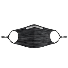 Load image into Gallery viewer, DARK HEATHER - MASK WITH (4) PM 2.5 CARBON FILTERS