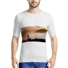 Load image into Gallery viewer, Men t-shirt two images
