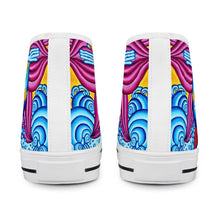 Load image into Gallery viewer, Lakshmi by Alex Aliume - White High Top Canvas Shoes
