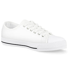 Load image into Gallery viewer, White Low Top Canvas Shoes-1585213742

