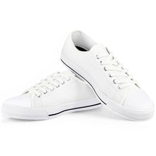 Load image into Gallery viewer, White Low Top Canvas Shoes-1585213742
