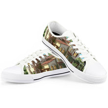 Load image into Gallery viewer, White Low Top Canvas Shoes-1585566610
