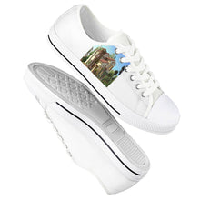 Load image into Gallery viewer, White Low Top Canvas Shoes-1585213742
