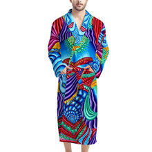 Load image into Gallery viewer, Lakshmi by Alex Aliume - Men&#39;s Bathrobe
