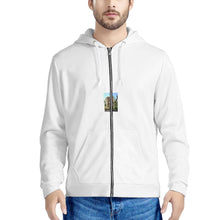 Load image into Gallery viewer, Men's All Over Print Zip Hoodie-1585213011
