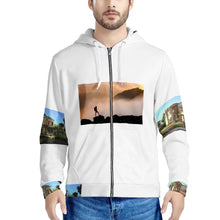 Load image into Gallery viewer, Men's All Over Print Zip Hoodie-1585290568
