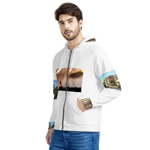 Load image into Gallery viewer, Men's All Over Print Zip Hoodie-1585290568
