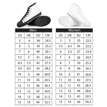 Load image into Gallery viewer, Lakshmi by Alex Aliume - White High Top Canvas Shoes
